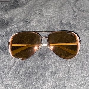 Michael Kors rose gold sunglasses